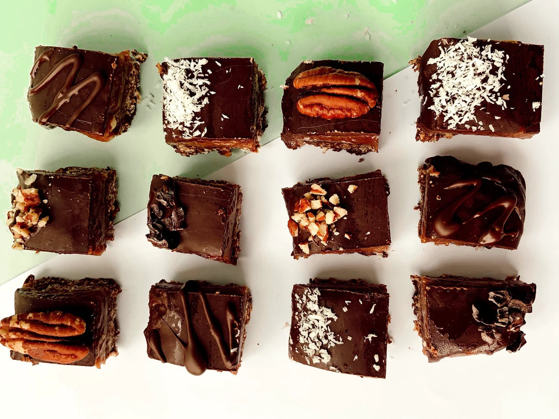 B&B CHOCOLATE CON CARAMELO🍫🥑