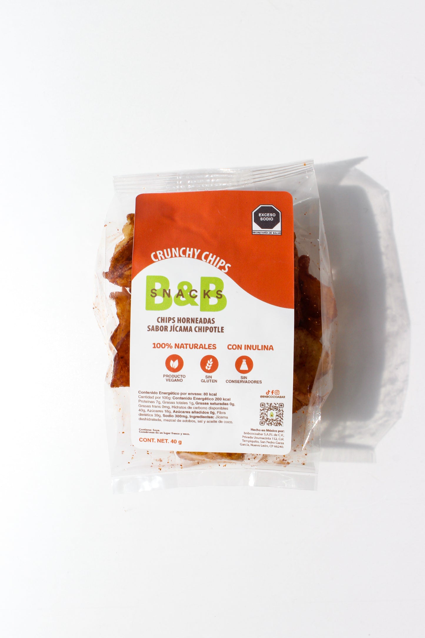 Chips Jícama Chipotle 40g