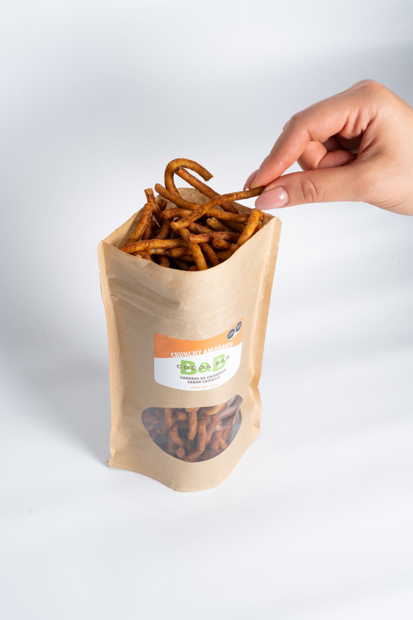 Churritos de Amaranto Chipotle 150g